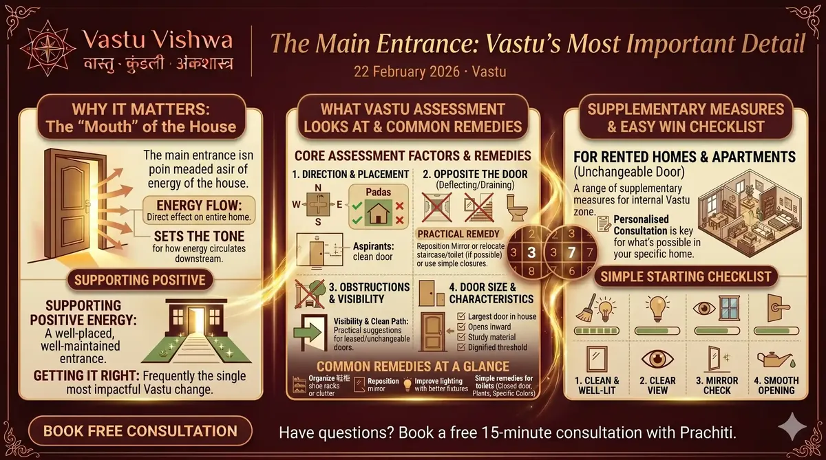 The Main Entrance: Vastu's Most Important Detail
